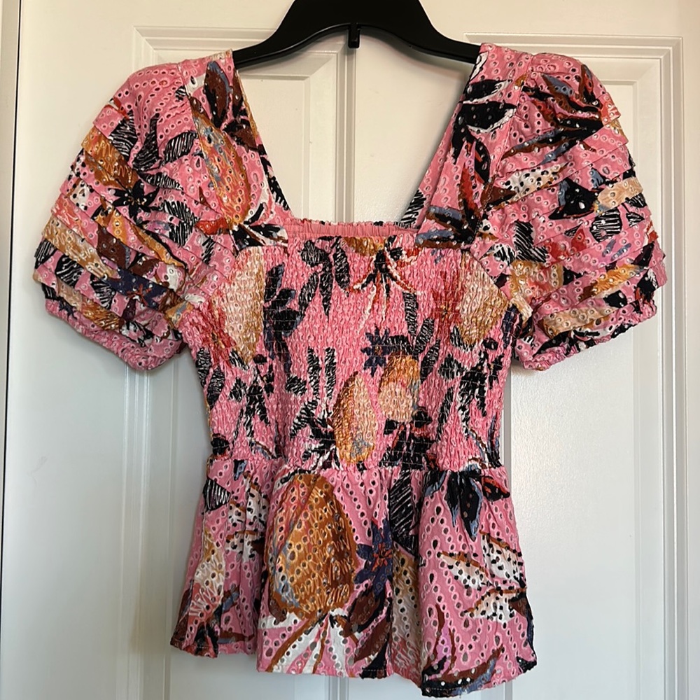 NEW FARMRIO Pink Pineapple top